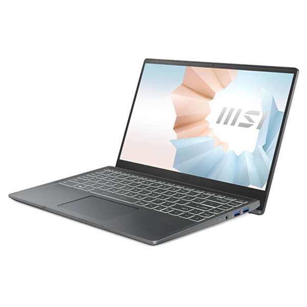 Laptop MSI Modern 14 B11MOU-1033VN (I7-1195G7/ 8GB/ 512GB SSD/ 14FHD, 60Hz/ VGA ON/ Win11/ Grey/ Vỏ nhôm)