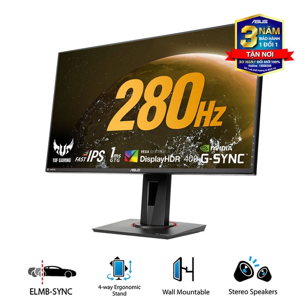 Màn hình Asus TUF Gaming VG279QM 27Inch 1Ms 240Hz IPS IPS