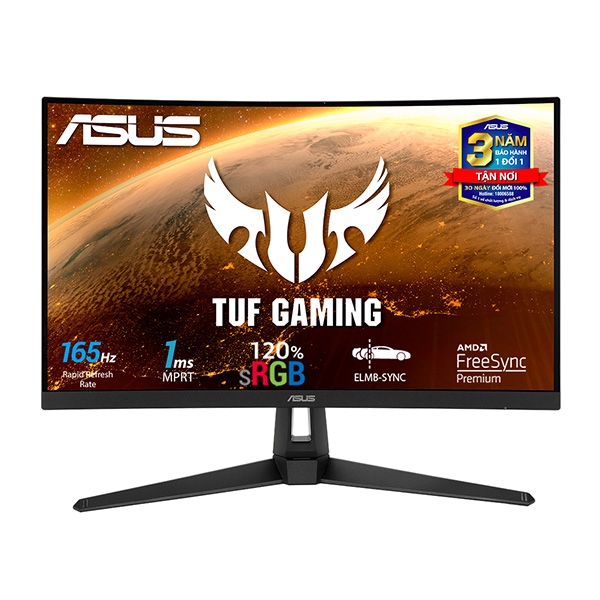 Màn hình Asus TUF Gaming VG27VH1B 27Inch 165Hz 1ms Curved