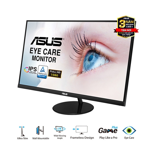 Màn hình Asus VL249HE 23.8Inch 75Hz IPS (Viền mỏng)