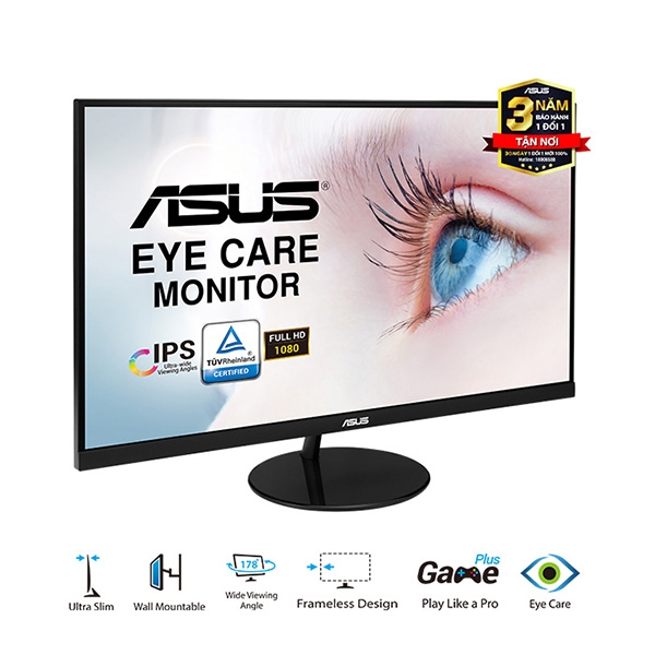 Màn hình Asus VL249HE 23.8Inch 75Hz IPS (Viền mỏng)