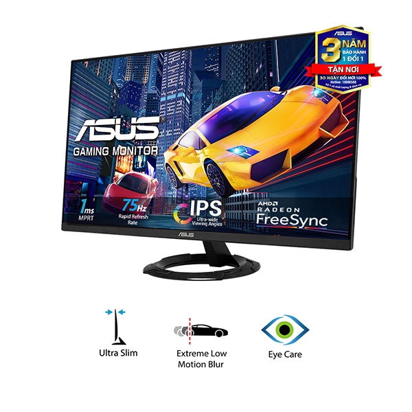 Màn hình Asus VZ279HEG1R 27.0Inch 1Ms 75Hz IPS (siêu mỏng)