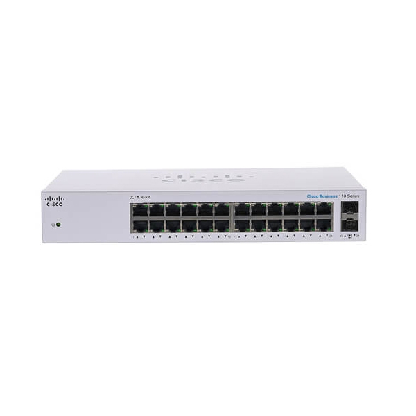 Thiết bị chia mạng Cisco CBS110-24T-EU 24-port GE, 2p SFP