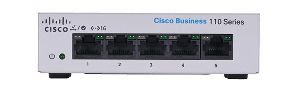 Thiết bị chia mạng Cisco CBS110-5T-D-EU