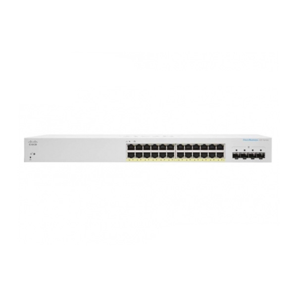 Thiết bị chia mạng Cisco CBS220-24P-4G-EU PoE 195W 4x1G