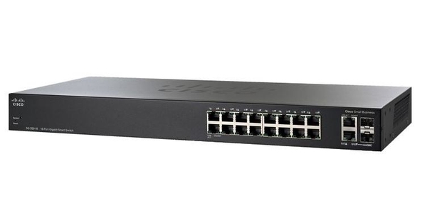 Thiết bị chia mạng Cisco SG250-18-K9-EU Smart Switch