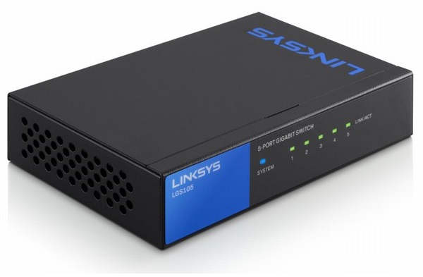 Thiết bị chia mạng Linksys LGS105