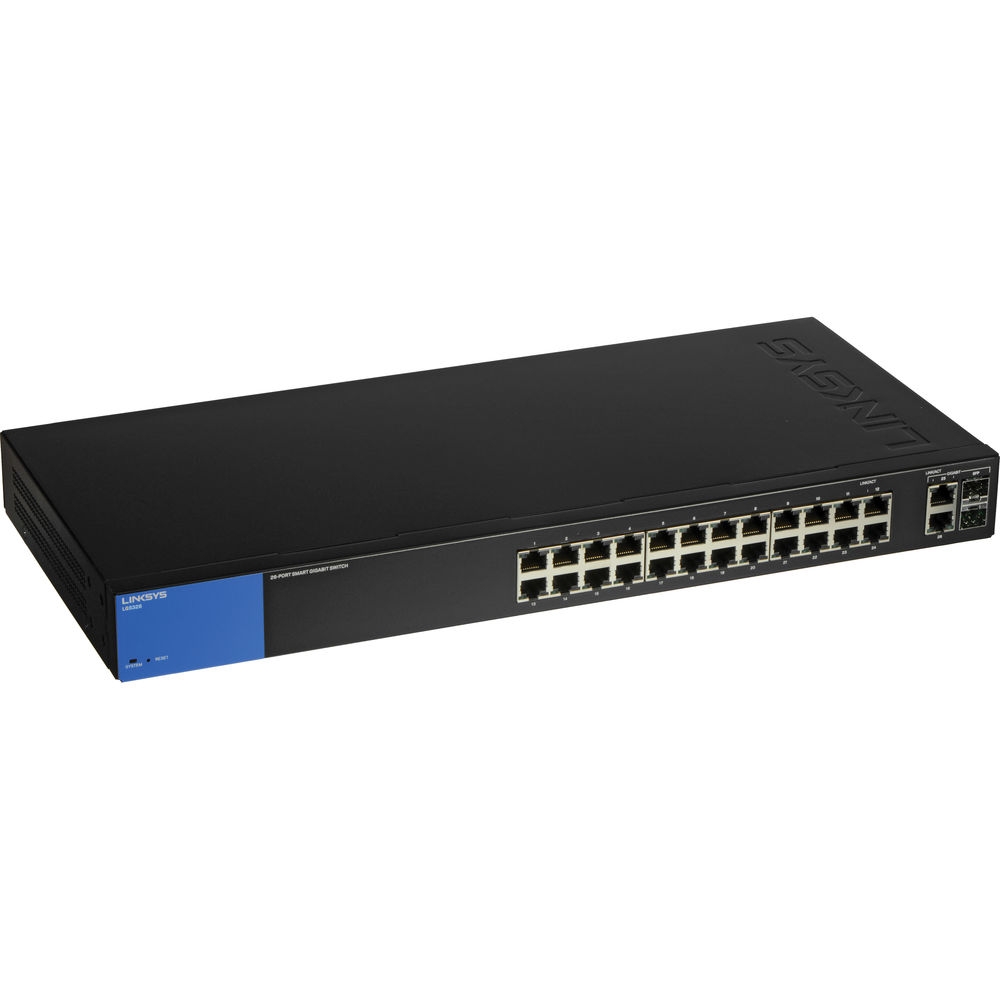 Thiết bị chia mạng Linksys LGS326 -Smart Gigabit Switch