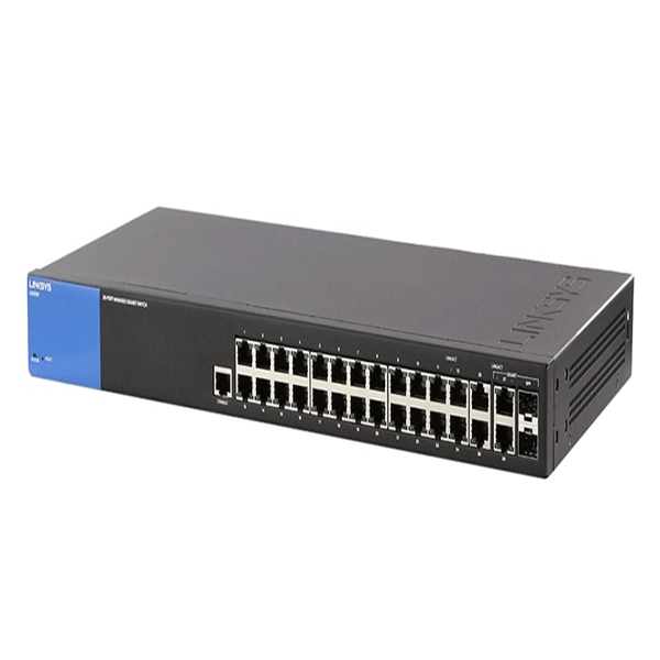 Thiết bị chia mạng Linksys LGS528 -Smart Gigabit Switch