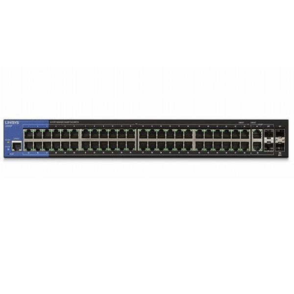 Thiết bị chia mạng Linksys LGS552P POE -Smart Gigabit Switch