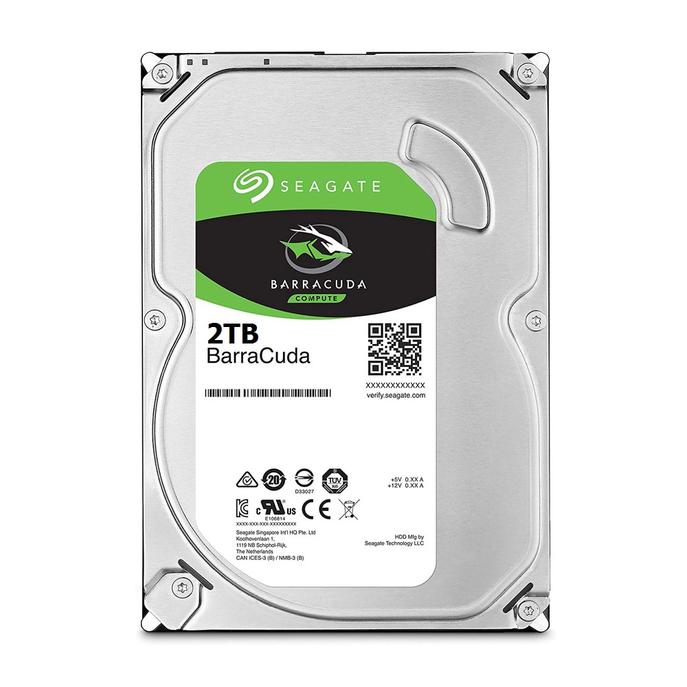 Ổ cứng HDD Seagate BarraCuda 2Tb 7200rpm 256Mb (ST2000DM008)