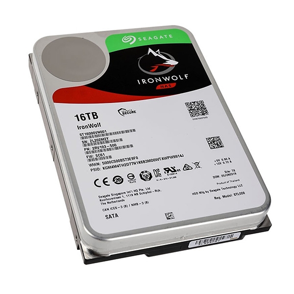 Ổ cứng Seagate IronWolf Pro 16Tb 6Gb/s, 256MB cache, 7200rpm