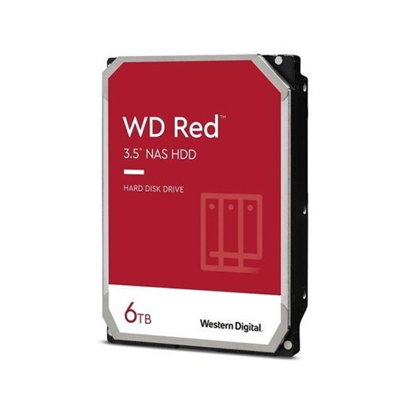 Ổ cứng Western Red Plus 6Tb WD60EFZX 5640rpm 128Mb