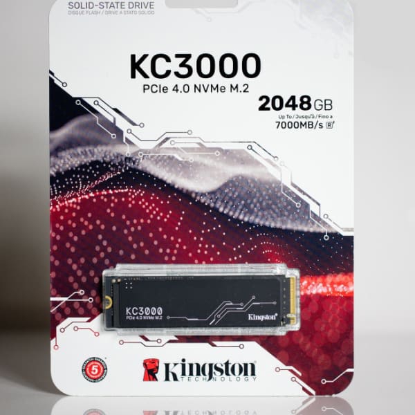 Ổ SSD Kingston SKC3000 2Tb PCIe NVMe Gen 4.0 M2.2280 (Đọc 7000MB/s, Ghi 7000MB/s)