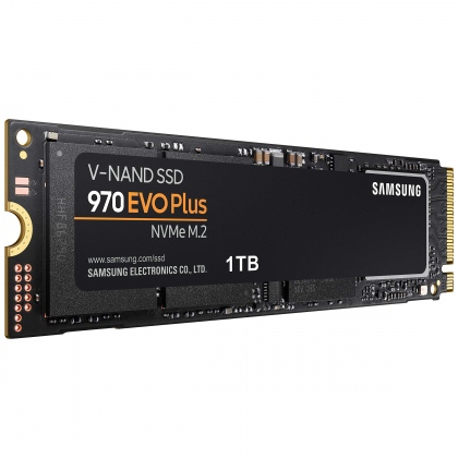 Ổ SSD Samsung 970 Evo Plus 1Tb PCIe 3.0x4 NVMe M2.2280 (MZ-V7S1T0BW) (đọc: 3500MB/s /ghi: 3300MB/s)