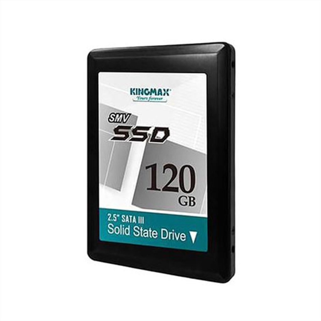 Ổ SSD Kingmax SMV32 120Gb SATA3 (đọc: 500MB/s /ghi: 350MB/s)