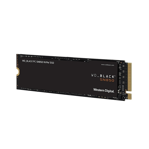 Ổ SSD Western Black SN850 500Gb PCIe NVMe™ Gen4x4 M2.2280 WDS500G1X0E (đọc: 7000MB/s /ghi: 4100MB/s)