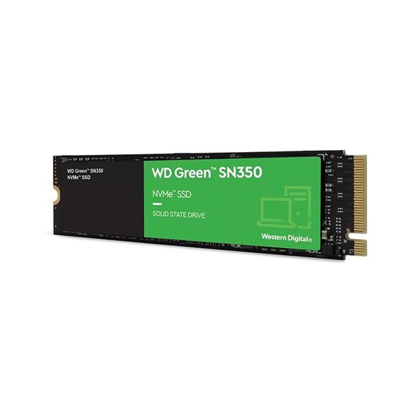 Ổ SSD Western Green SN350 960Gb PCIe NVMe™ Gen3x4 M2-2280 (đọc: 2400MB/s /ghi: 1650MB/s)