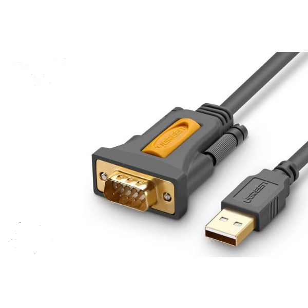 Cáp, bộ chuyển đổi UGREEN 20211 USB to DB9 RS-232 Adapter cable 1.5m