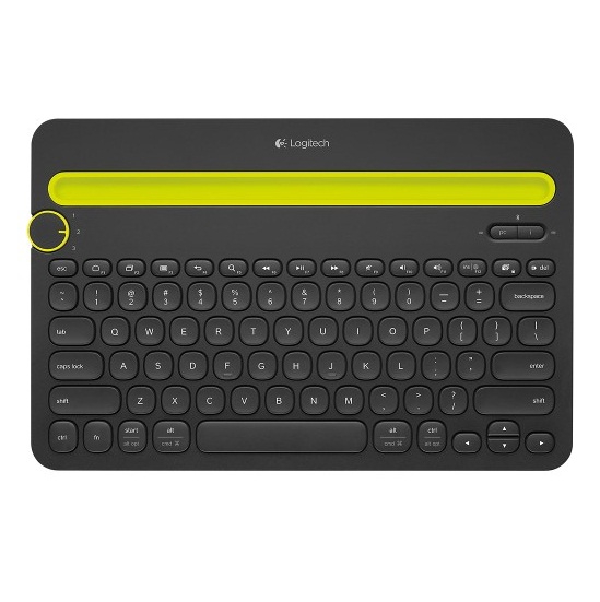 Bàn phím không dây Logitech K480 Màu đen (Bluetooth, kết nối đa thiết bị)