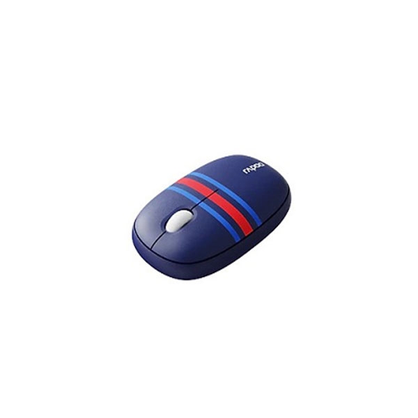 Chuột không dây Rapoo M650 Silent France màu Blue Red (Bluetooth, Wireless)