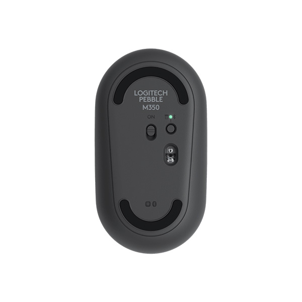 Chuột không dây Logitech Pebble M350 silent Màu đen (Bluetooth, Wireless )