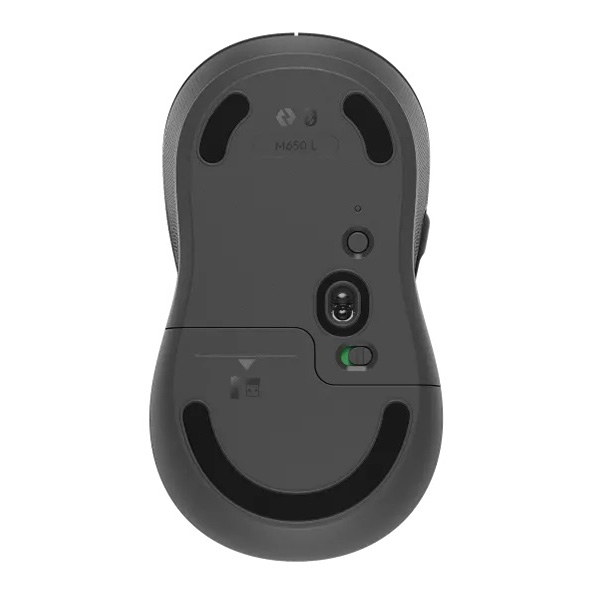 Chuột không dây Logitech Signature M650 L  Màu đen (Bluetooth, Wireless)