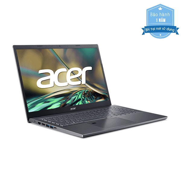 Laptop Acer Aspire A515 57 52Y2 NX.K3KSV.003 (I5 1235U/ 2*4GB/ 512Gb SSD/ 15.6 FHD IPS/ VGA ON/ Win11home/ Steel Gray/ vỏ nhôm)