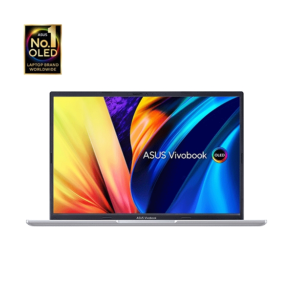 Laptop Asus Vivobook 15X OLED A1503ZA-L1421W  (i5-12500H/ 8GB/ 512GB SSD/ 15.6FHD OLED/ VGA ON/ Win11/ Silver/ Balo)