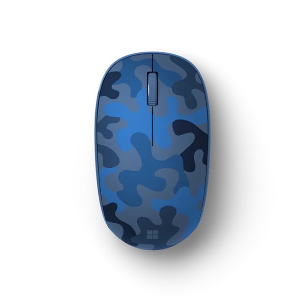 Chuột không dây Bluetooth Microsoft Camo (Màu rằn ri thẫm - xanh đen)