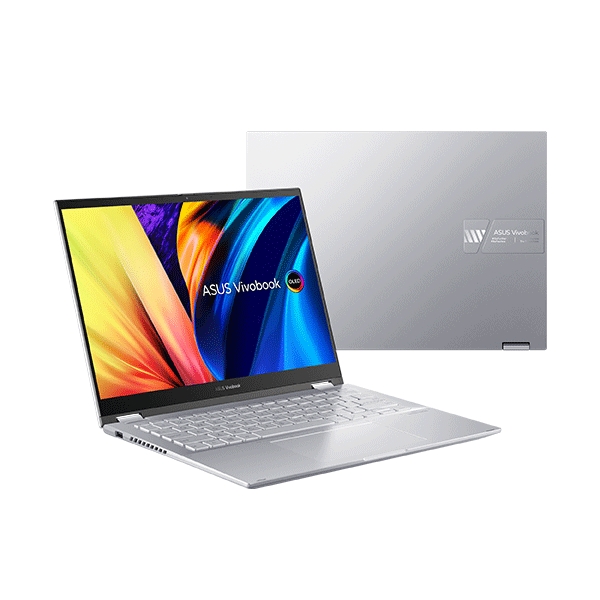 Laptop Asus Vivobook Flip TP3402ZA-LZ159W (Core i5 12500H/ 8GB/ 512GB SSD/ Intel Iris Xe Graphics/ 14.0inch WUXGA/ Windows 11 Home/ Silver/ Vỏ nhôm)