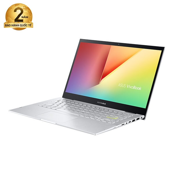 Laptop Asus Vivobook Flip TP470EA-EC027T (i3-1115G4/ 4GB/ 512GB SSD/ 14FHD Touch/ VGA ON/ Win10/ Silver/ Pen)