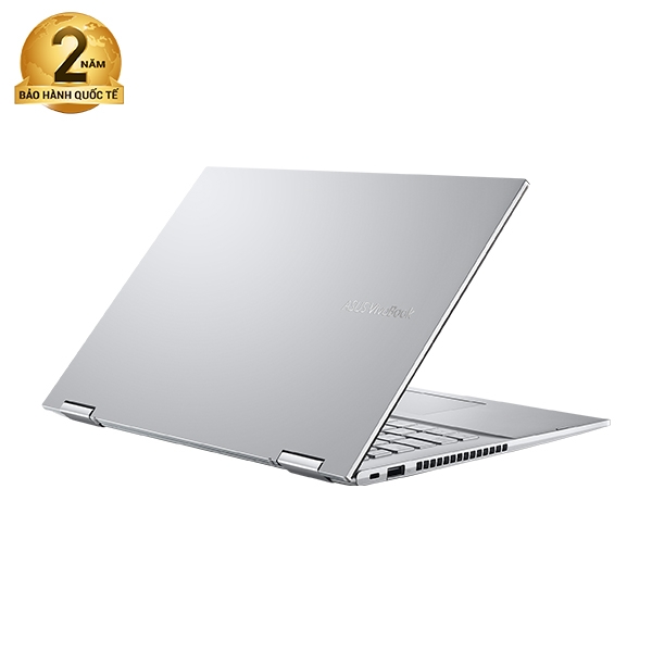 Laptop Asus Vivobook Flip TP470EA-EC027T (i3-1115G4/ 4GB/ 512GB SSD/ 14FHD Touch/ VGA ON/ Win10/ Silver/ Pen)