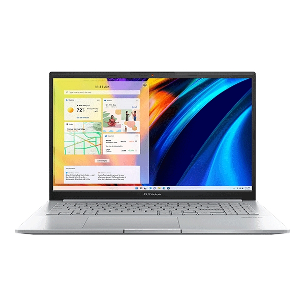 Laptop Asus Vivobook Pro 15 OLED M6500QC-MA005W (R7-5800H/ 16GB/ 512GB SSD/ 15.6 OLED 2.8K/ RTX 3050 4GB DDR6/ Win11/ Silver)