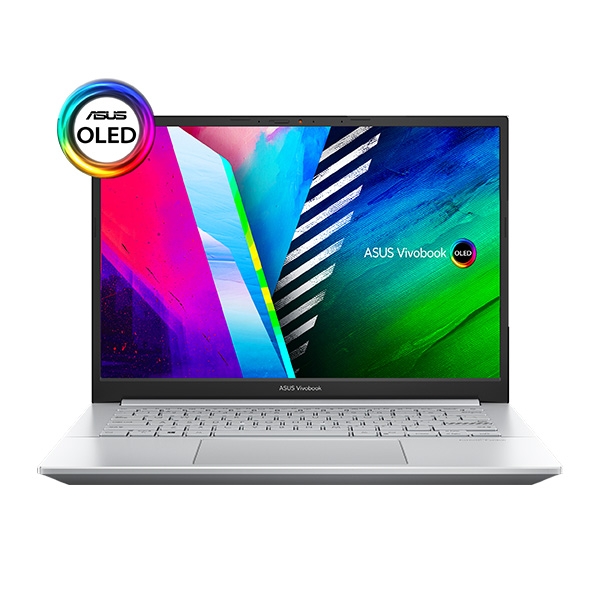 Laptop Asus Vivobook Pro M3401QA-KM006W (R5-5600H/ 8GB/ 512GB SSD/ 14 OLED WQXGA+/ AMD Radeon/ Win11/ Bạc)