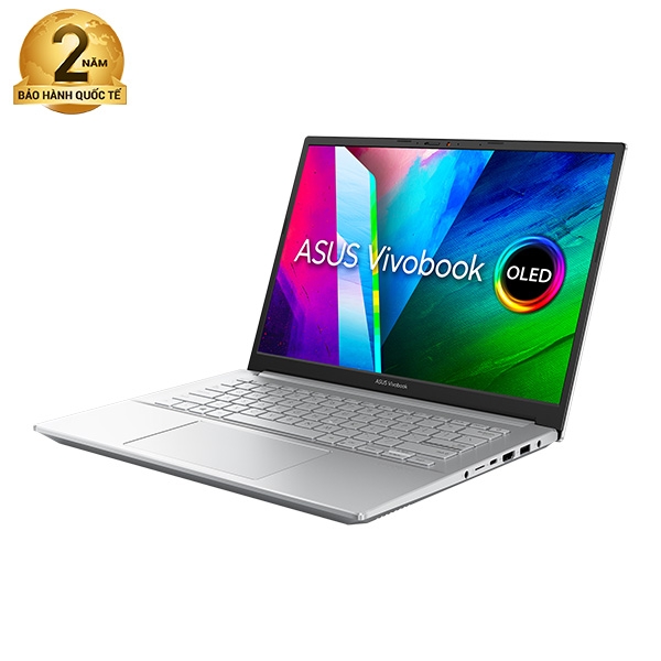 Laptop Asus Vivobook Pro M3401QA-KM006W (R5-5600H/ 8GB/ 512GB SSD/ 14 OLED WQXGA+/ AMD Radeon/ Win11/ Bạc)