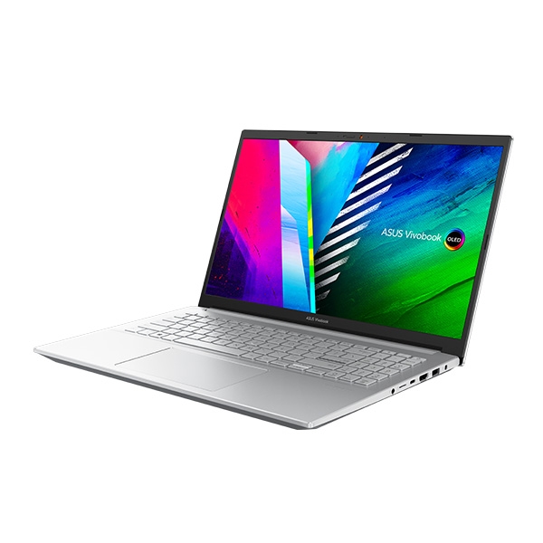 Laptop Asus Vivobook Pro M3500QC OLED R5-5600H/ 16GB/ 512GB SSD/ 15.6 OLED FHD/ RTX 3050 Max Q 4GB/ Win11/ Silver (L1388W)