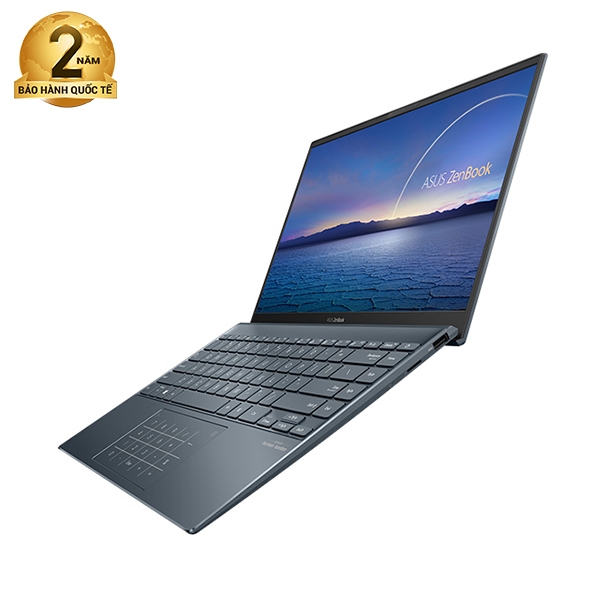 Laptop Asus Zenbook UX425EA-KI839W (i5-1135G7/ 8GB/ 512Gb SSD/ 14FHD/ VGA ON/ Win11/ Grey/ Túi Sleeve/ Cáp USB to RJ45/ NumPad)