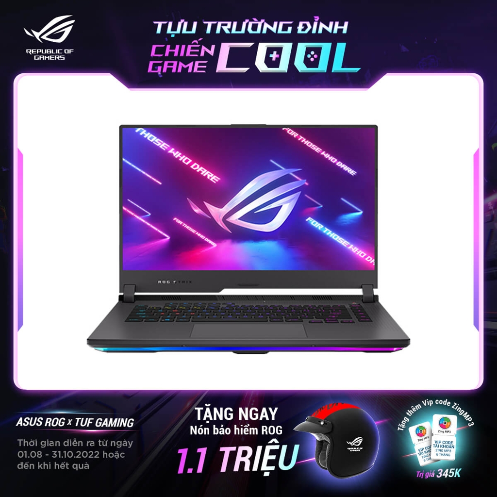 Laptop Asus Gaming ROG Strix G15 G513IH-HN015W (R7-4800H/ 8GB/ 512GB SSD/ 15.6FHD, 144Hz/ GTX1650 4GB /Win11/ Grey)