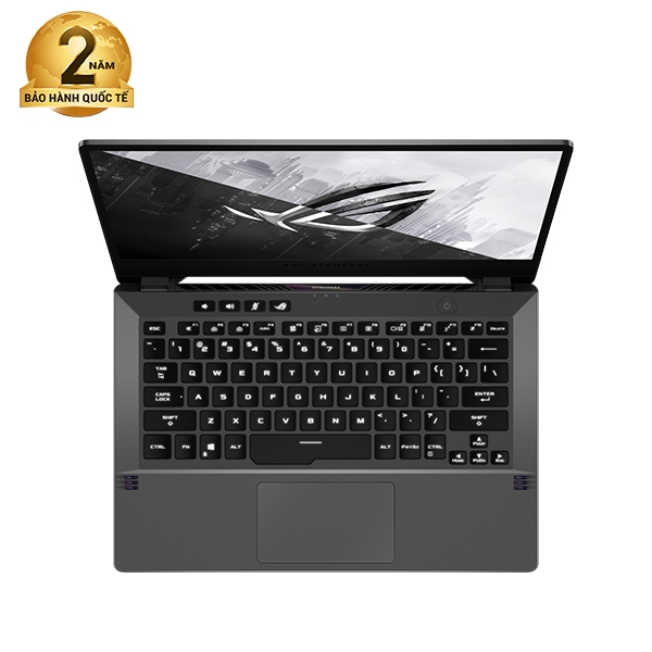 Laptop Asus Gaming ROG Zephyrus GA401QC-K2199W (R7 5800HS/ 8GB/ 512GB SSD/ 14.0WQHD, 120Hz/ RTX3050 4GB/ Win11/ Grey/ Túi)