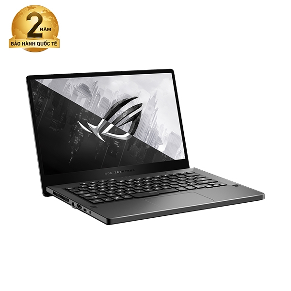 Laptop Asus Gaming ROG Zephyrus GA401QH R7-5800H/ 8GB/ 512GB SSD/ 14.0WQHD, 144Hz/ GTX1650 4GB/ Win11/ Grey/ Túi (K2091W)