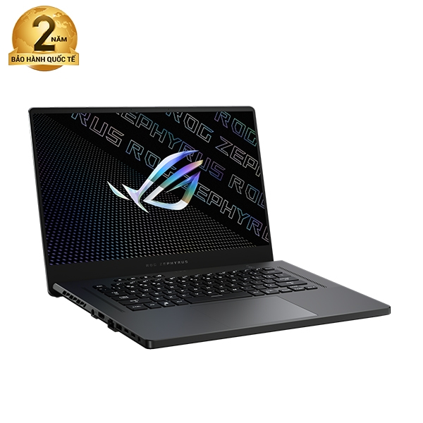 Laptop Asus Gaming ROG Zephyrus GA503QE-HQ078T (R9-5900HS/ 16GB/ 512GB SSD/ 15.6WQHD (2560 x 1440), 165Hz/ RTX3050 TI 4GB DDR6/ Win10/ Xám/ Balo)