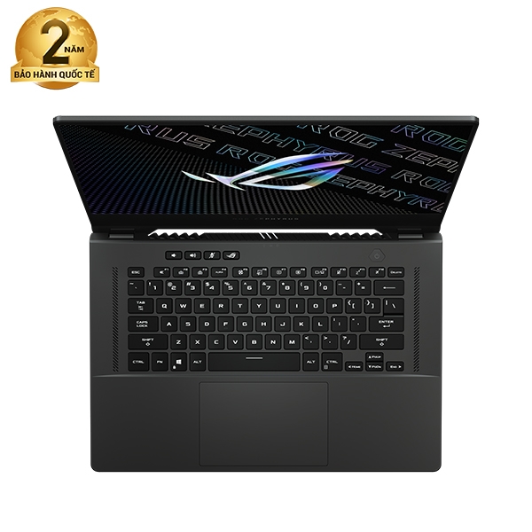 Laptop Asus Gaming ROG Zephyrus GA503QE-HQ078T (R9-5900HS/ 16GB/ 512GB SSD/ 15.6WQHD (2560 x 1440), 165Hz/ RTX3050 TI 4GB DDR6/ Win10/ Xám/ Balo)