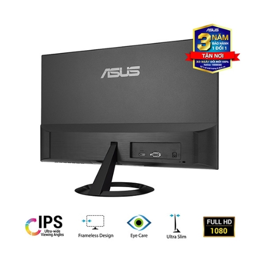 Màn hình Asus VZ249HE 23.8Inch IPS Không viền, siêu mỏng