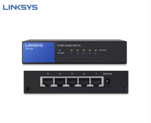 Thiết bị chia mạng Linksys LGS105