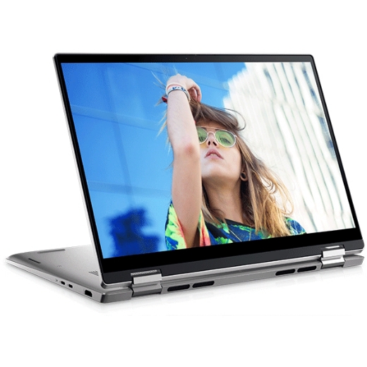 Laptop Dell Inspiron T7420 1YT85 (Core i7 - 1255U/ 16Gb/ 512Gb SSD/ 14.0" FHD touch - Xoay 360/ 2GD6_MX550/ Win11 + OfficeHS21/Silver/ 1Y) 