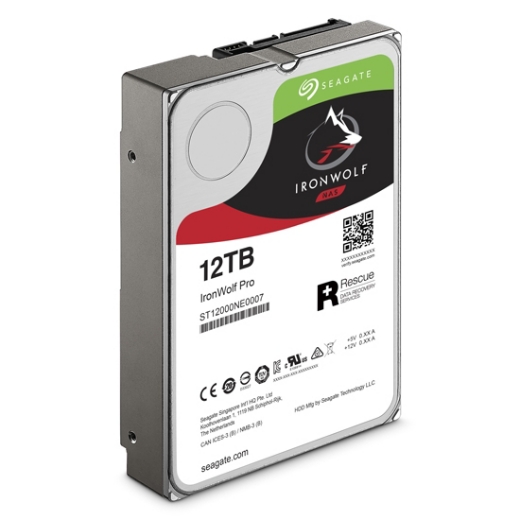 Ổ cứng HDD Seagate IronWolf Pro 12Tb 6Gb/s, 256MB cache, 7200rpm (ST12000NE0008)