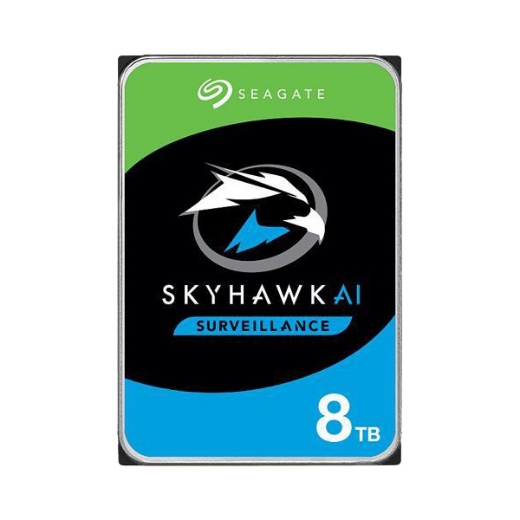 Ổ cứng Seagate  Skyhawk AI 8Tb 256Mb 7200rpm (ST8000VE001)