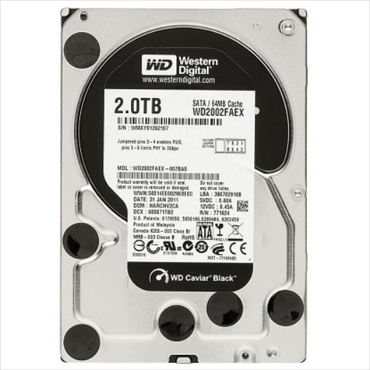 Ổ cứng Western Black 2Tb 7200rpm SATA3 64Mb WD2003FZEX