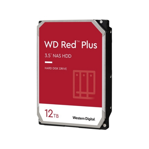 Ổ cứng Western Red Plus 12Tb WD120EFBX 7200rpm 256Mb